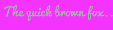 Image with Font Color B0A7B0 and Background Color F533FF